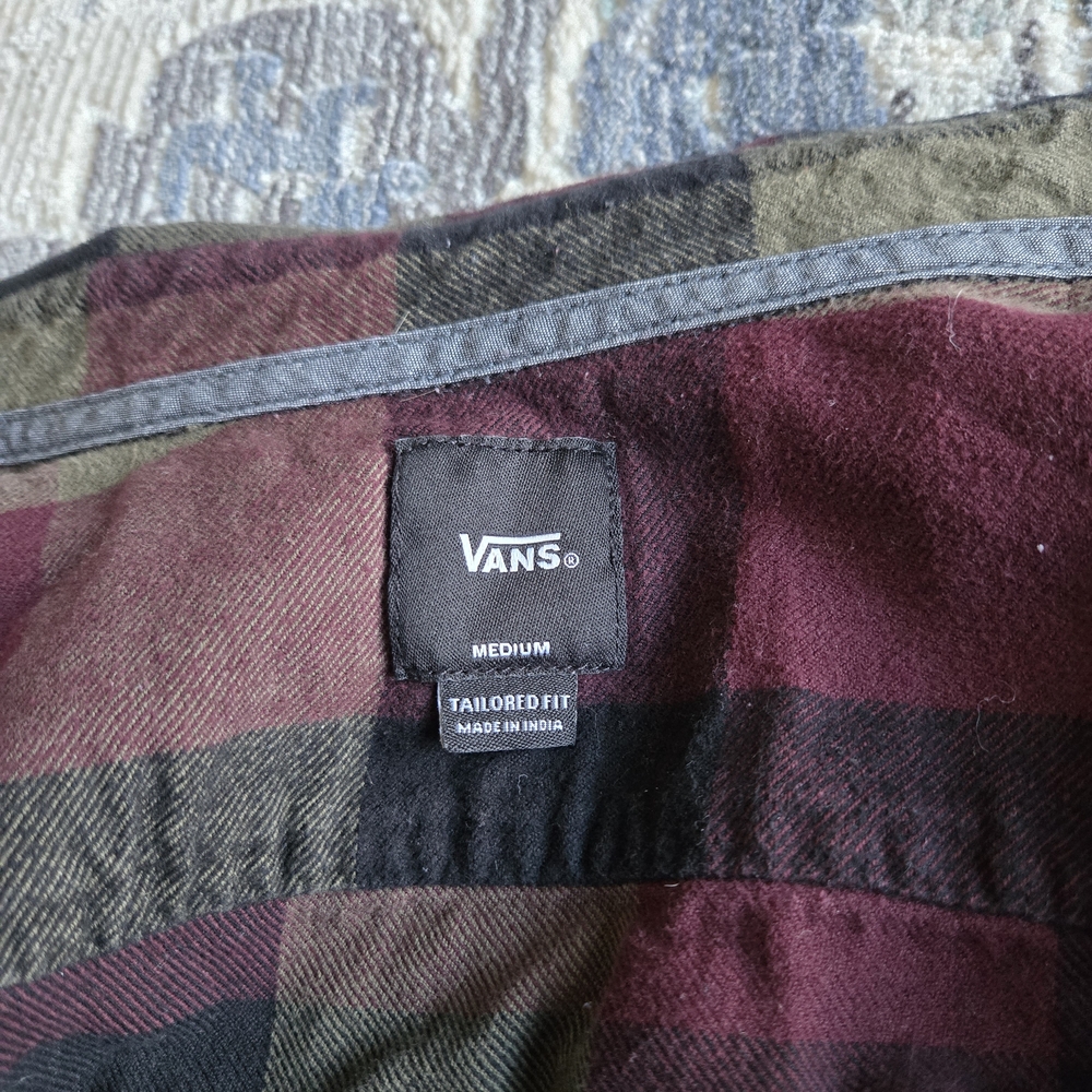 Vans Checkered Button Up - image 3